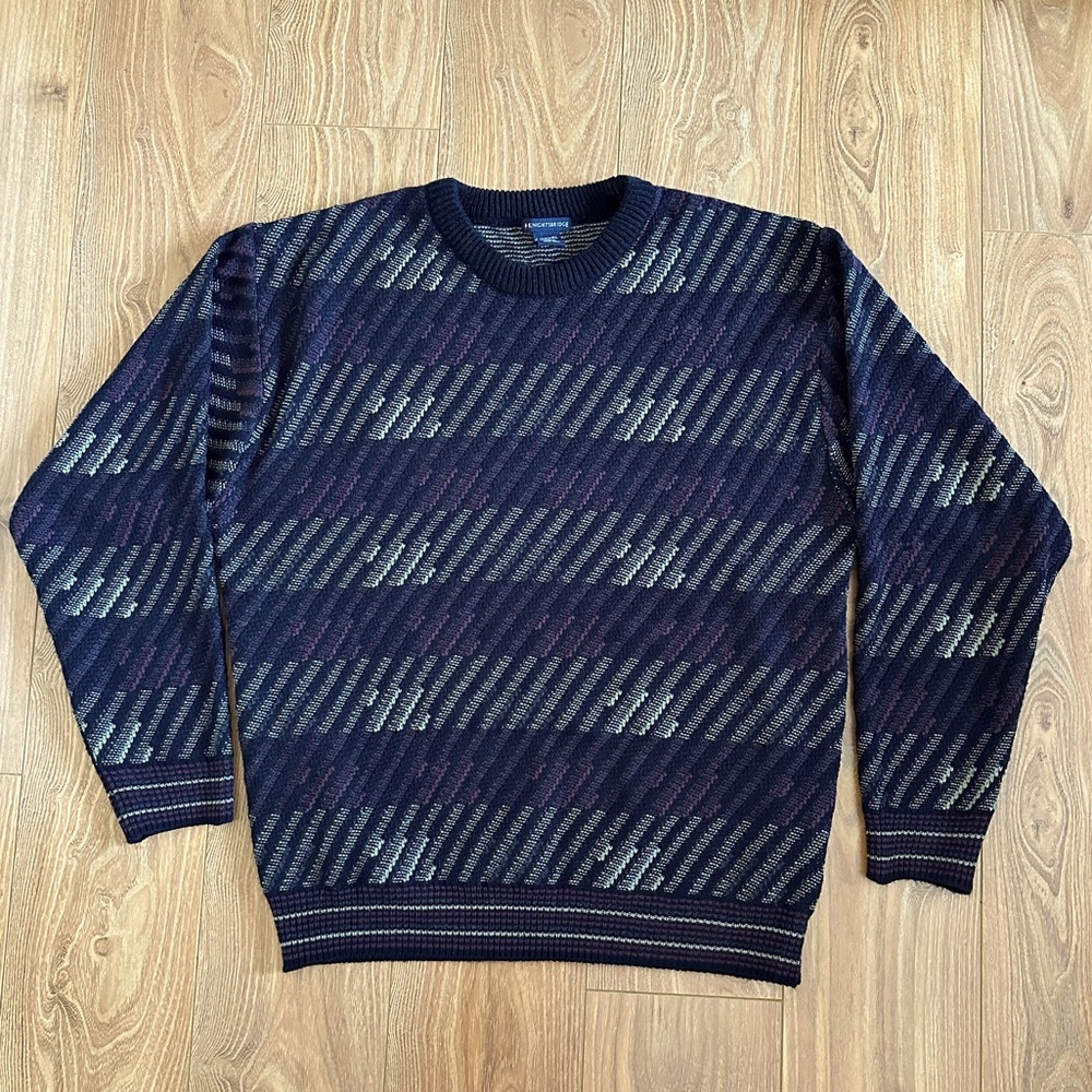 Vintage Knightsbridge Knit Grandpa Sweater